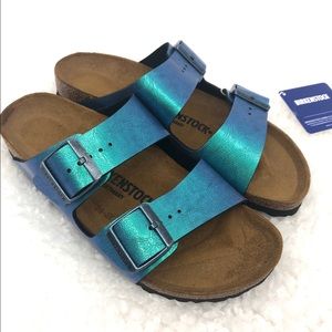 Birkenstock Arizona Graceful Gem Blue 38EU NARROW